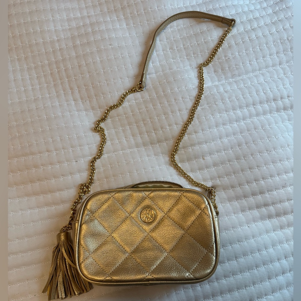 Lilly Pulitzer Gold Crossbody GUC